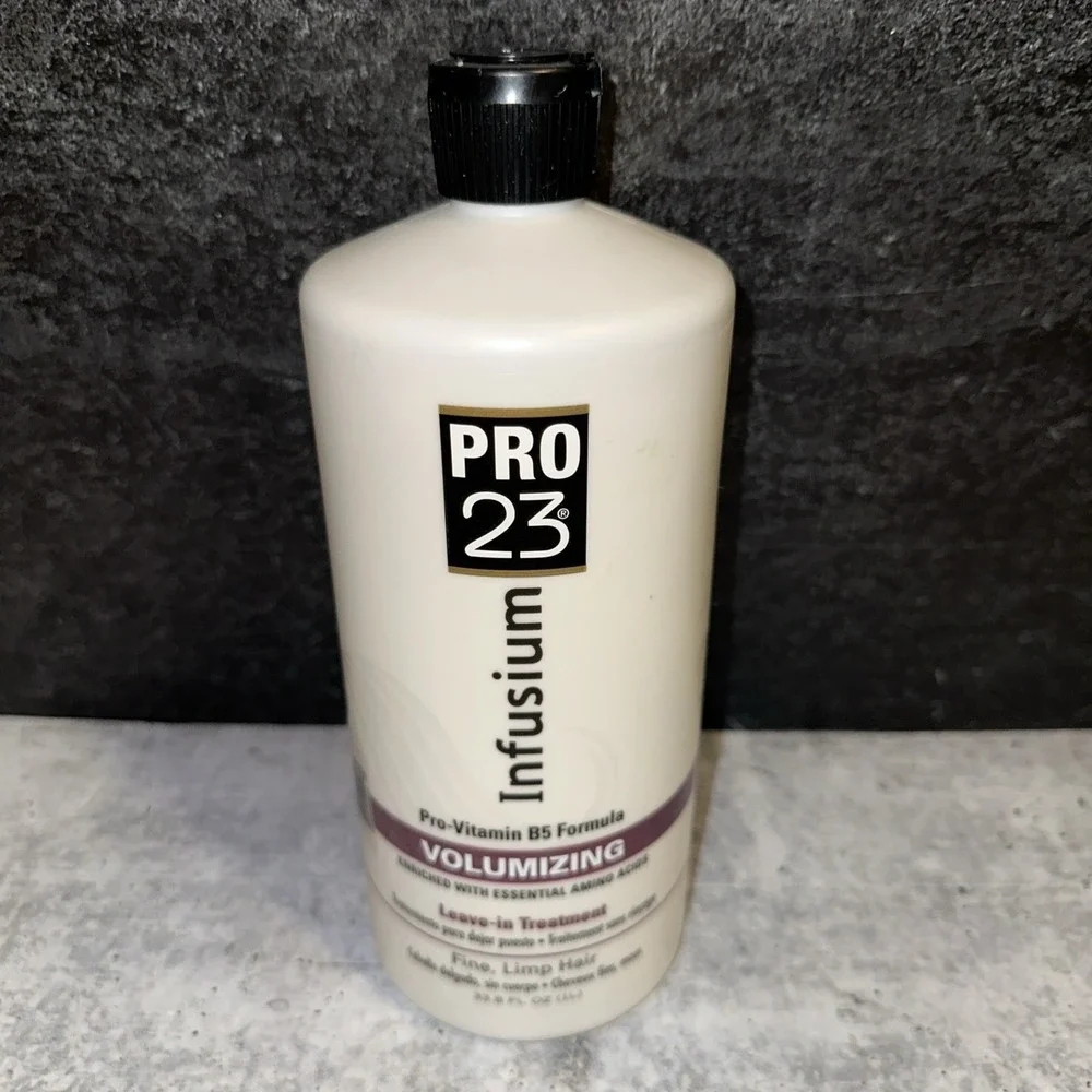 Infusium Pro 23 VOLUMIZING Leave In Treatment 33.8 Fl Oz New For Fine Limp Hair